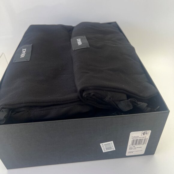 Versace Medusa ‘95 Beige Suede Espadrilles Women Wedge Sandals Size IT39 US7.5 - Picture 13 of 14